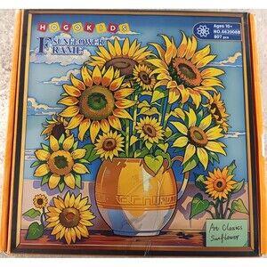 Hogokids Flowers Sunflower building set inspired by Van Gogh